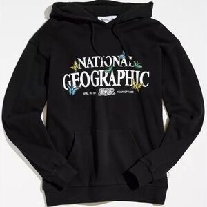 National Geographic x Parks Project‎ Night Butterflies Organic Hoodie | MEDIUM
